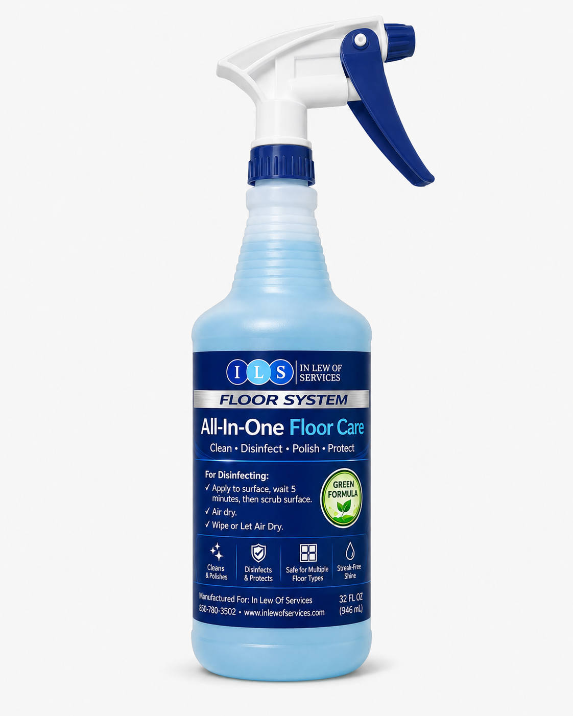 ILS All-In-One Floor Care 32 oz bottle